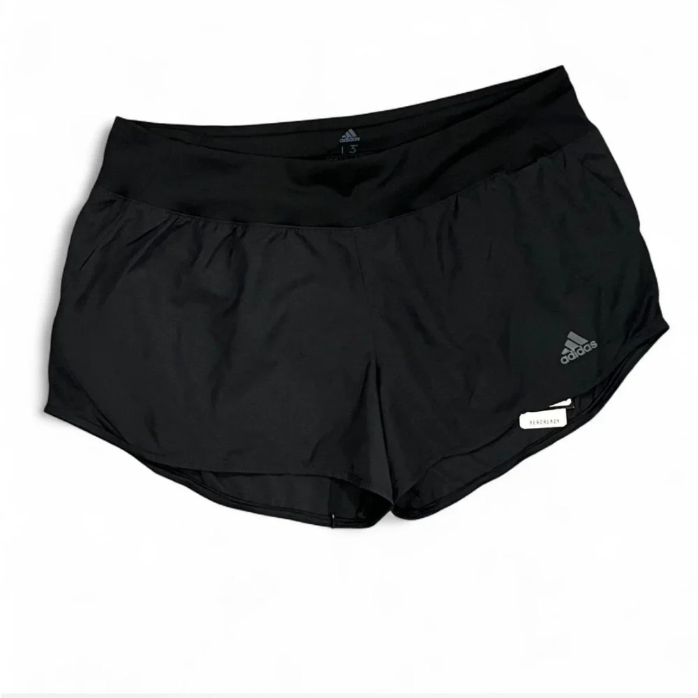 Adidas Black Running Shorts Lightweight Performance Wear